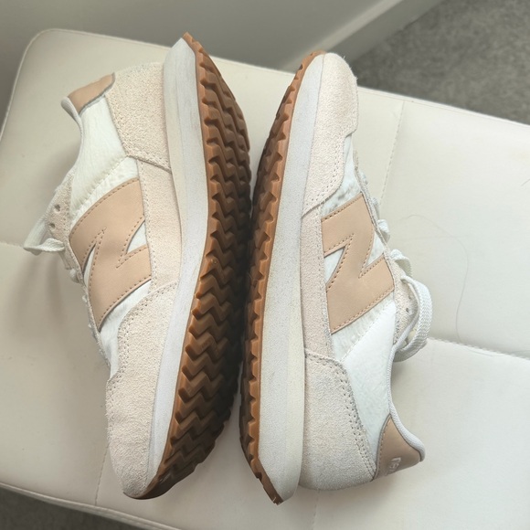 New Balance 237 Cream Suede Sneakers 6.5(US) - Picture 8 of 14